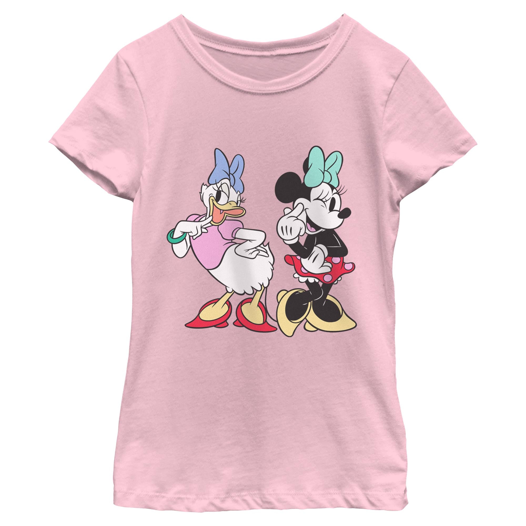 Girl's Disney Daisy And Minnie Mouse T-Shirt