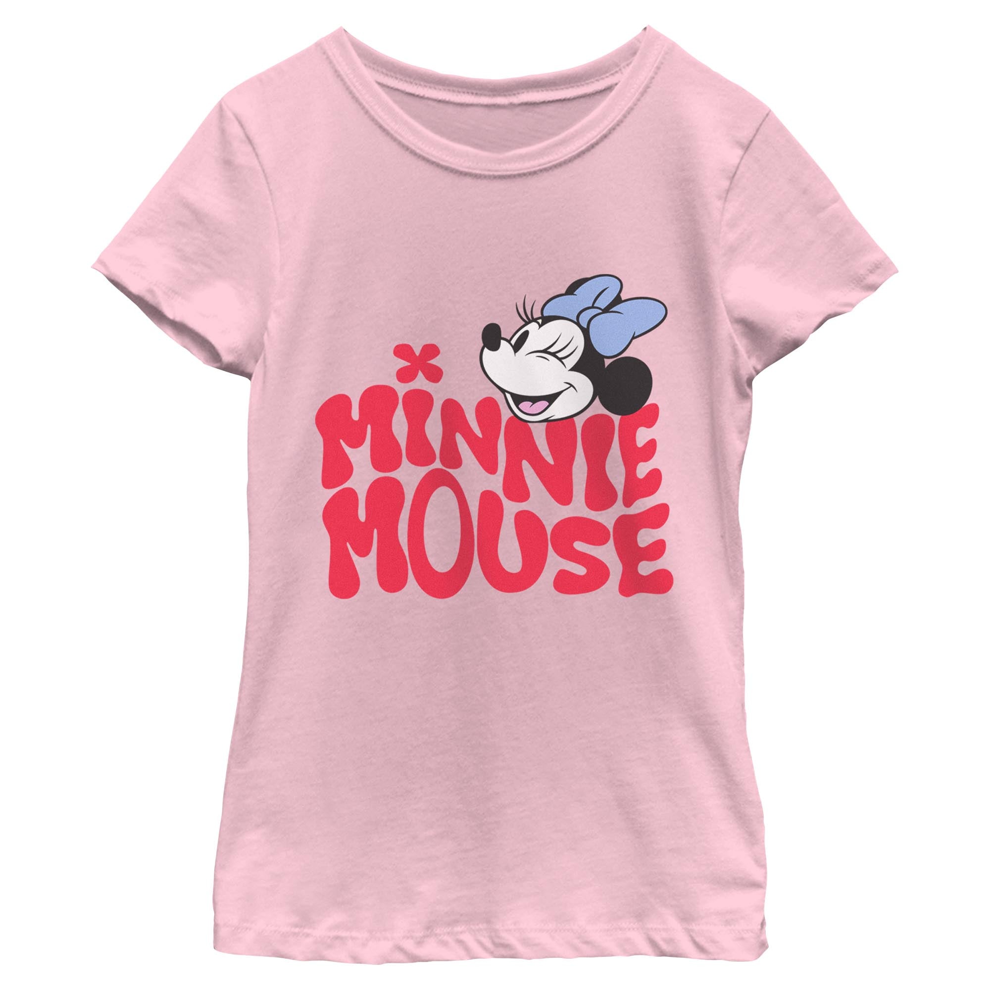 Girl's Disney Minnie Mouse Wink T-Shirt
