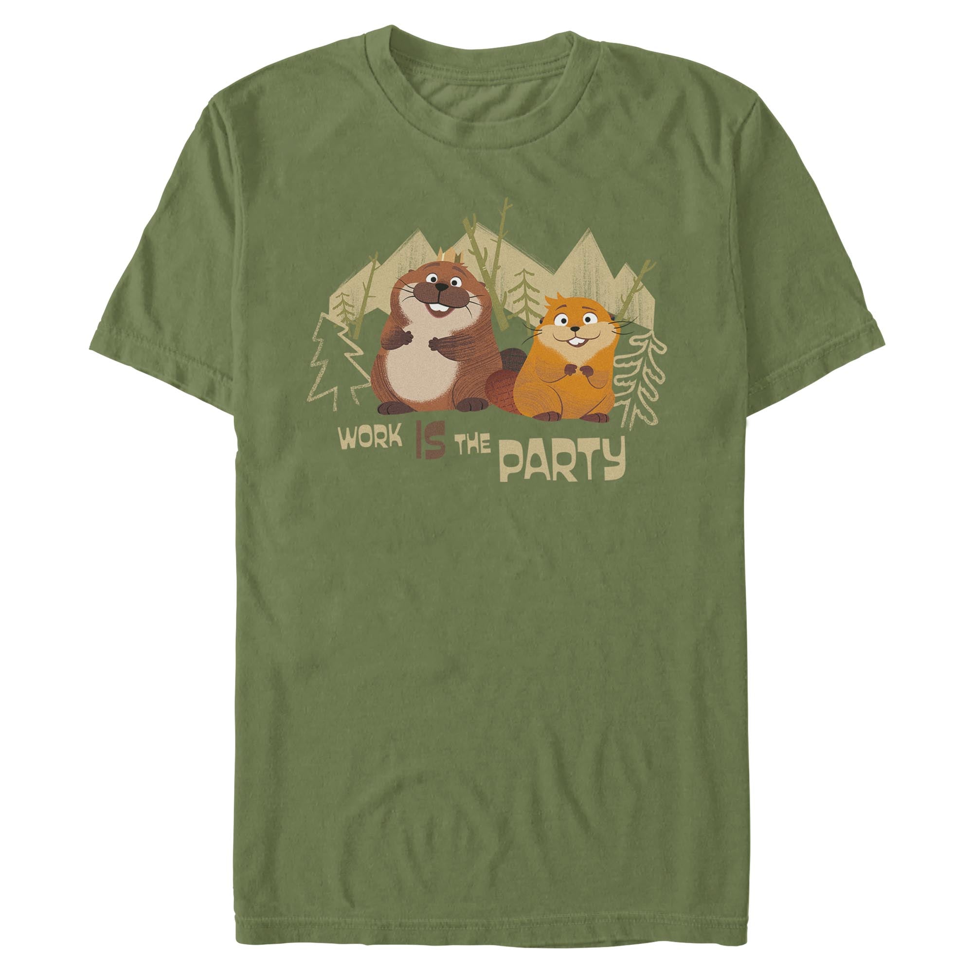 Men's Disney Work Is The Party T-Shirt