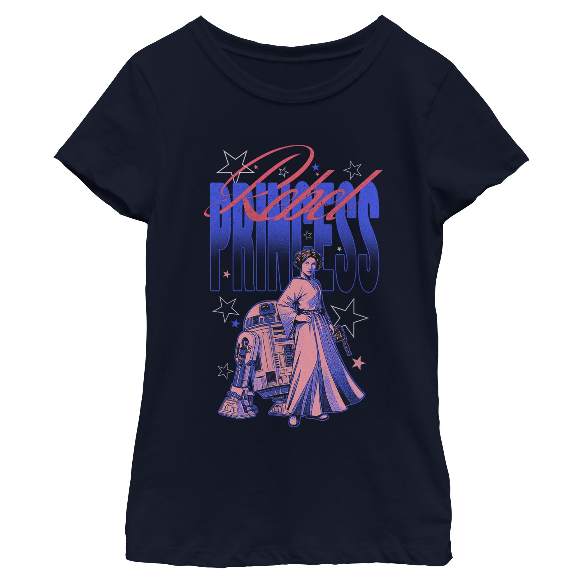 Girl's Star Wars Rebel Princess Stars T-Shirt