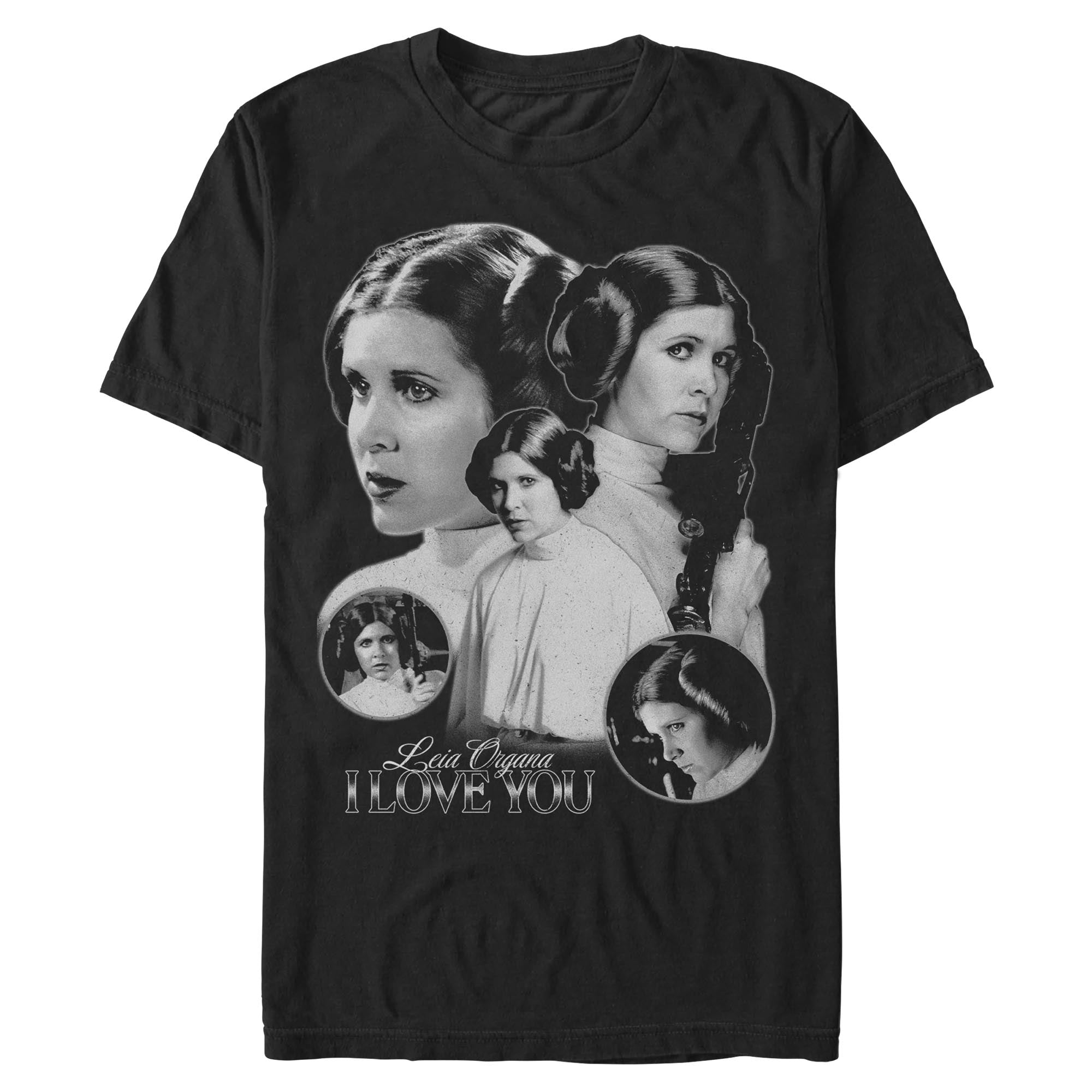 Men's Star Wars Leia Organa I Love You T-Shirt