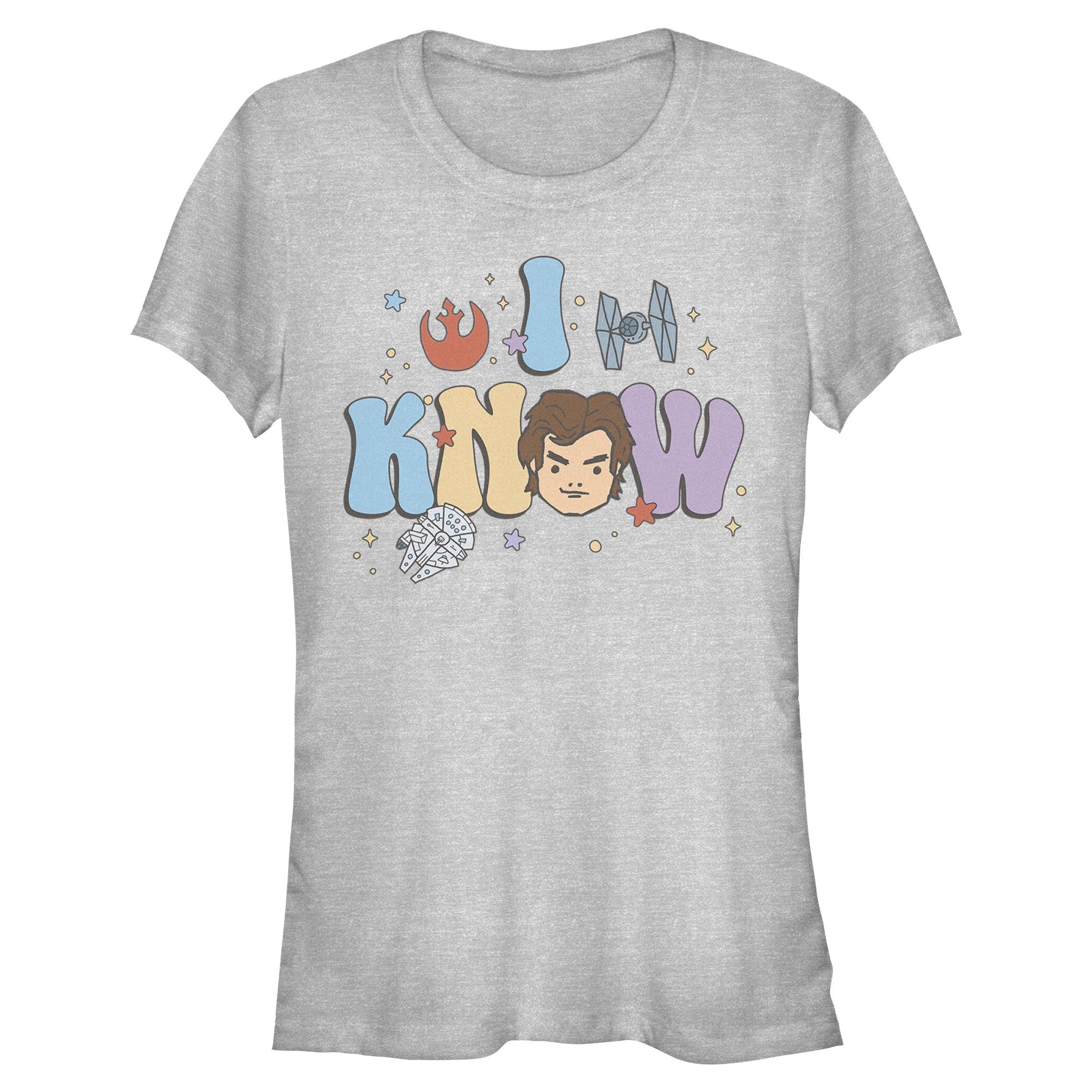 Junior's Star Wars Han I Know T-Shirt