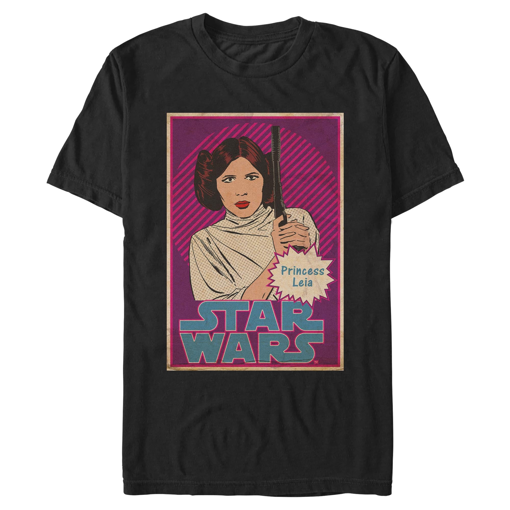 Men's Star Wars Leia Card T-Shirt