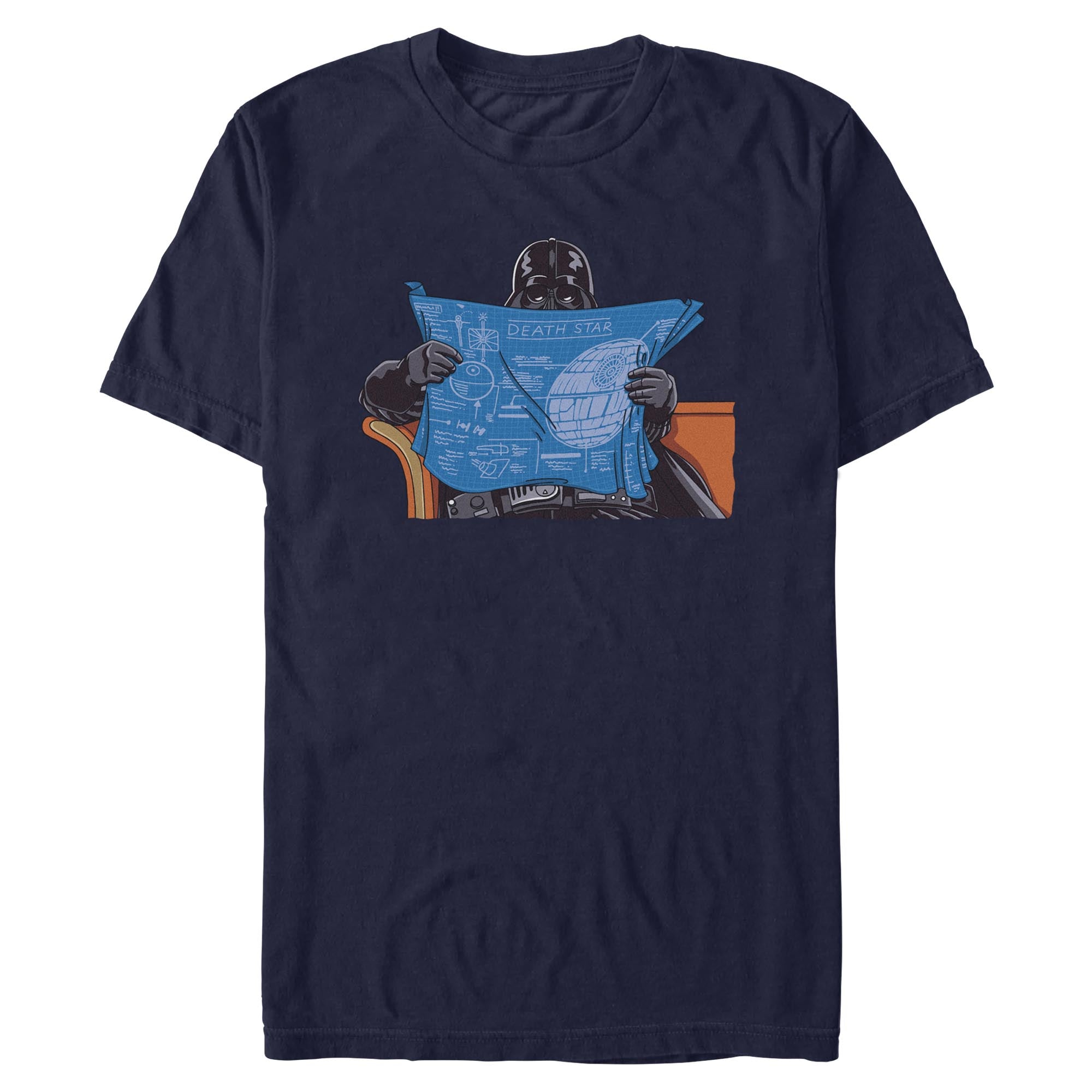 Men's Star Wars Death Star Plans T-Shirt