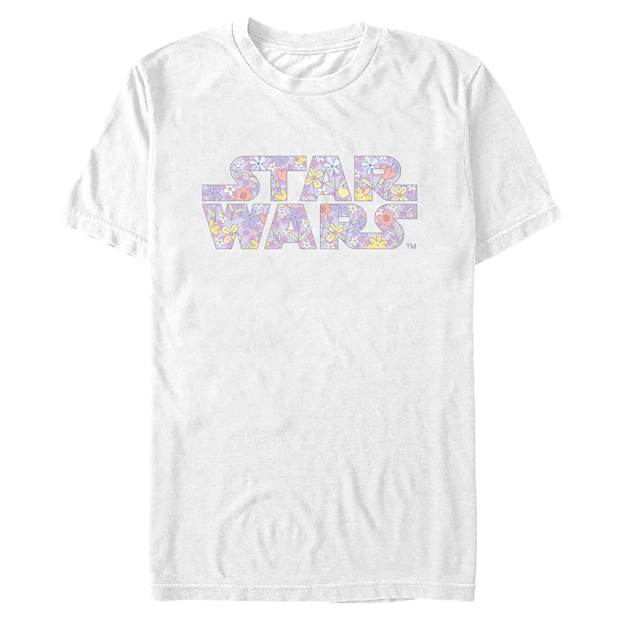 Men's Star Wars Star Wars Spring Flower Logo T-Shirt
