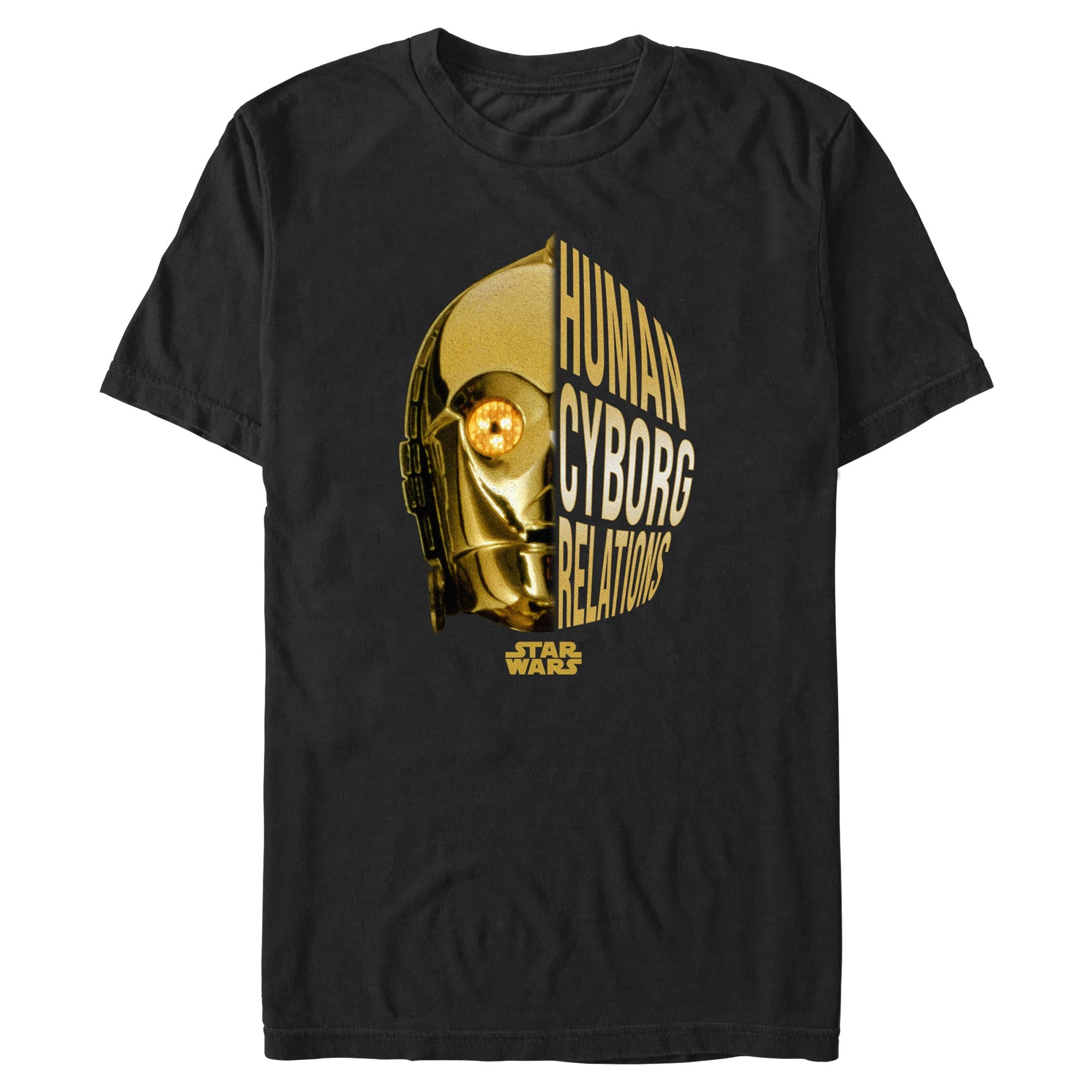 Men's Star Wars C3Po Dark Split T-Shirt