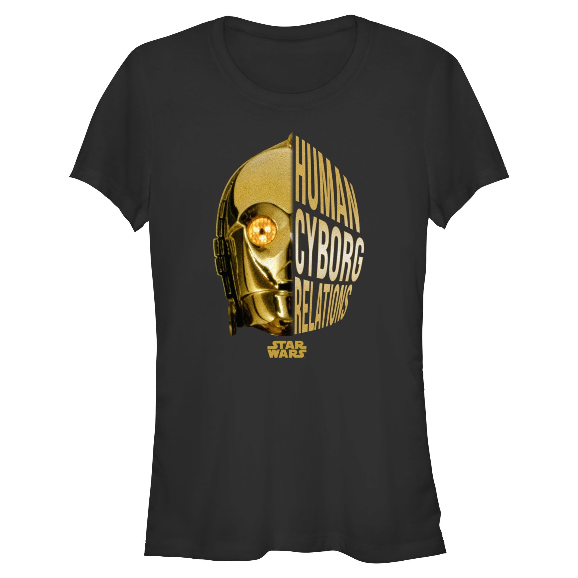 Women's Star Wars C3Po Dark Split T-Shirt