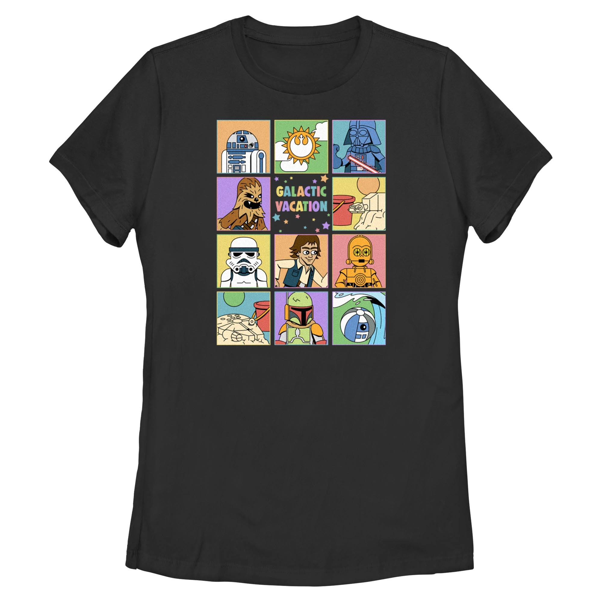 Women's Star Wars Galactic Vacay T-Shirt